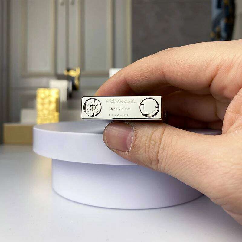New Commemorative Edition Luxury Lighter Single And Double Flame Flat Tone Natural Paint Smoker L2 Series 19003 High-Quality DP