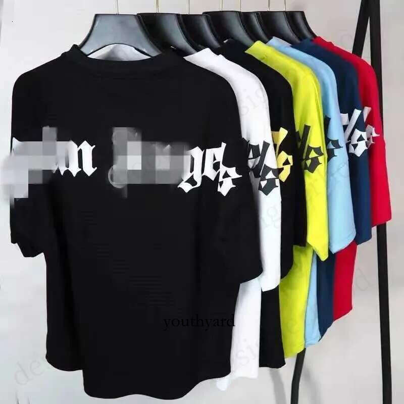 Mens Designers Short Sleeved Summer Fashion Designers Tshirt High-Quality Plams T Shirts Short Sleeve Womens Clothing Popular Design Fashion Palmer Shirt 4D5 C0e