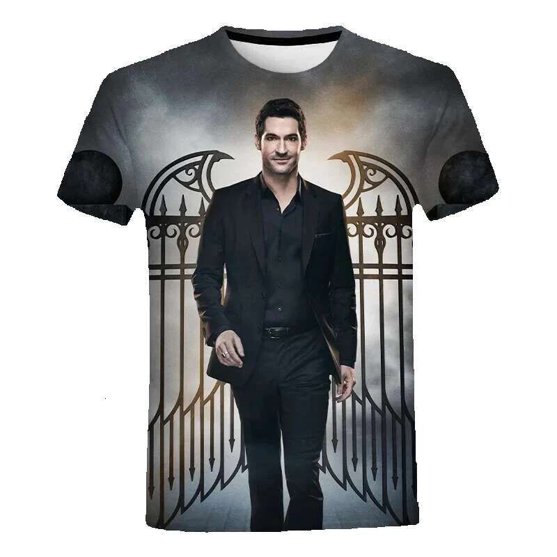 3D TV series Lucifer Men and Women from the School of Economics, short sleeved, casual streetwear, fashion, popular, Y-Haruku, Respzed, 2021