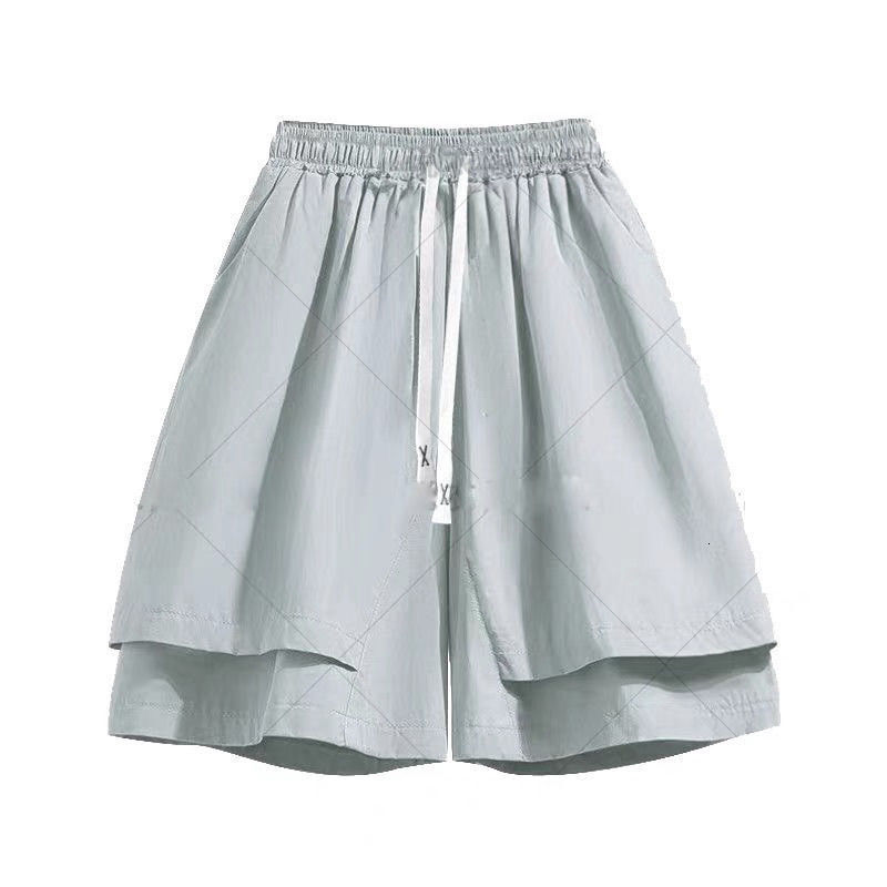 2025S Women s Designer Shorts Plus Size Sports Hot Pants Summer Quick Drying High Waist Fat Mm Loose Wide Leg Skirt Outdoor Leisure Vacation Beach Pan