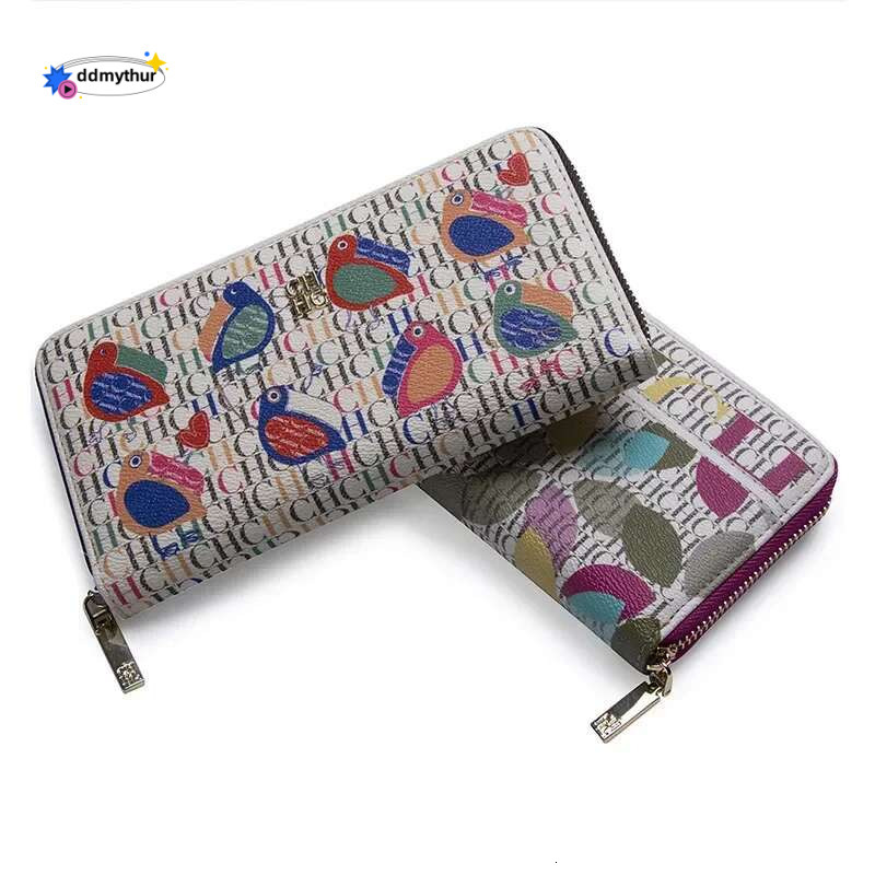 Ladies Pattern Printing 2024 New Classic Color Design High Quality Small Standard Wallet Bag ddmythur