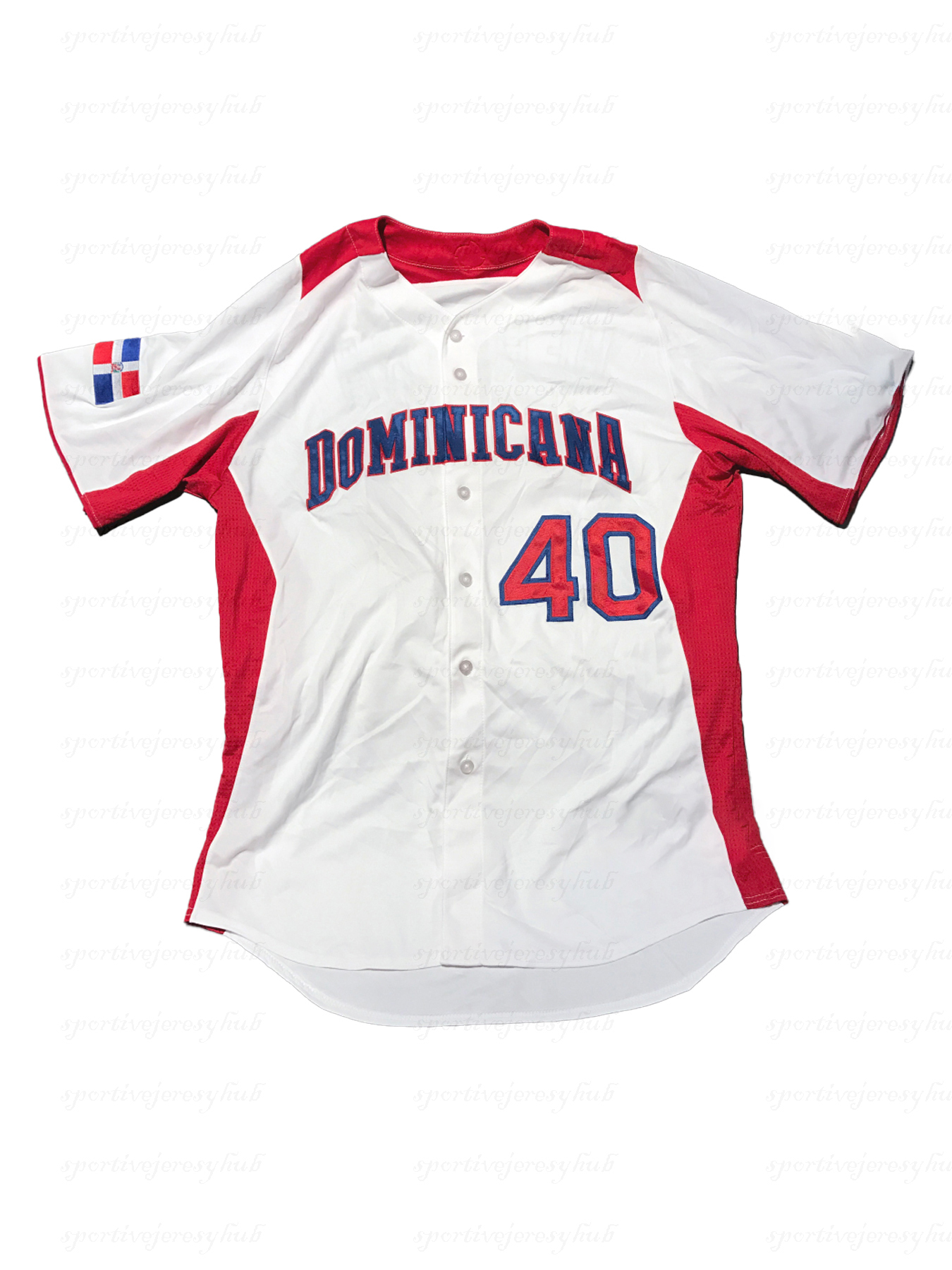 Dominican Republic White Red 2023 World Baseball Classic Jersey Vladimir Guerrero Jr. Robinson Cano Rodriguguez Machado Adames