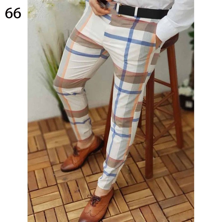 Male Business Suit Trousers Striped Large Size Classic Suit Pants Men Social Pant Street Wear Mens Trousers Casual Trouser Fashion Clothing