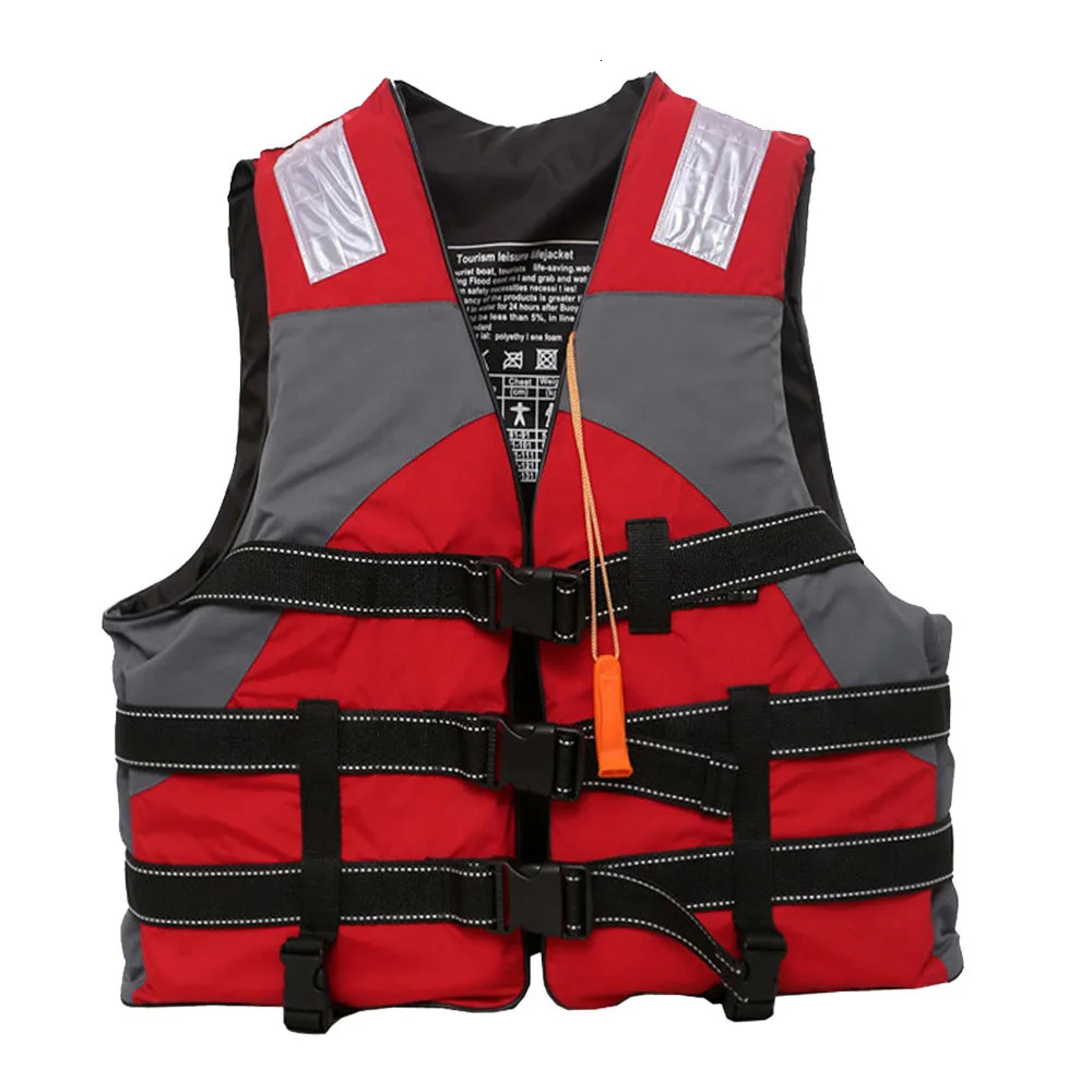 Life Jacket Adult and Children Inflatable Vest Water Sports Rowing Surfing Drifting Fishing Skiing Safety Life Jacket 250409