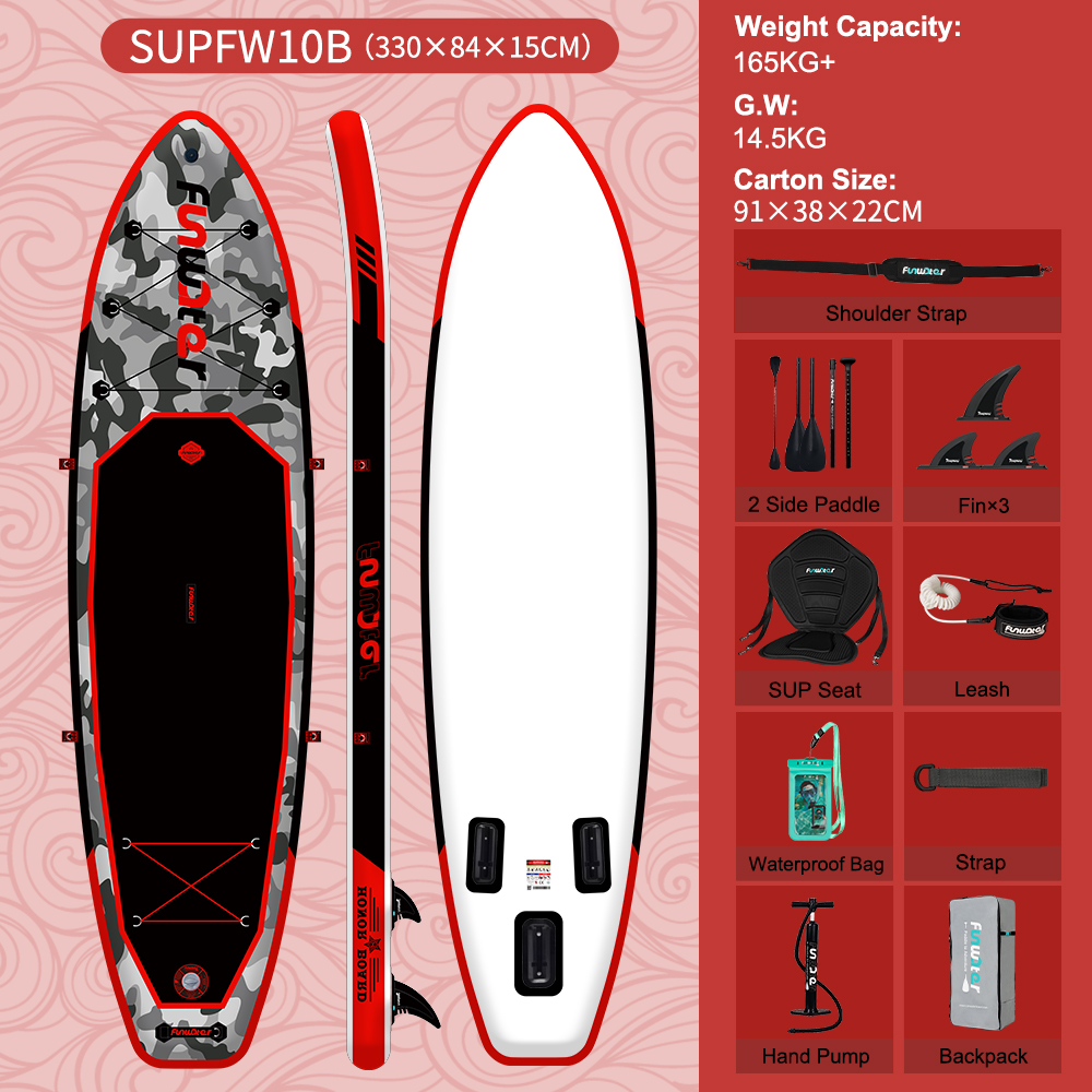 Funwater paddle board surfboard stand up paddleboard inflatable Tabla Surf Wholesale EU warehouses Padel surfboard surfing Sporting sup