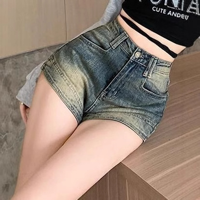 2025S Designer Shorts For Women Short American Style Street Denim Shorts For Women Summer Hot Girl High Waist Slim Fit Worn Pants Beach Pants