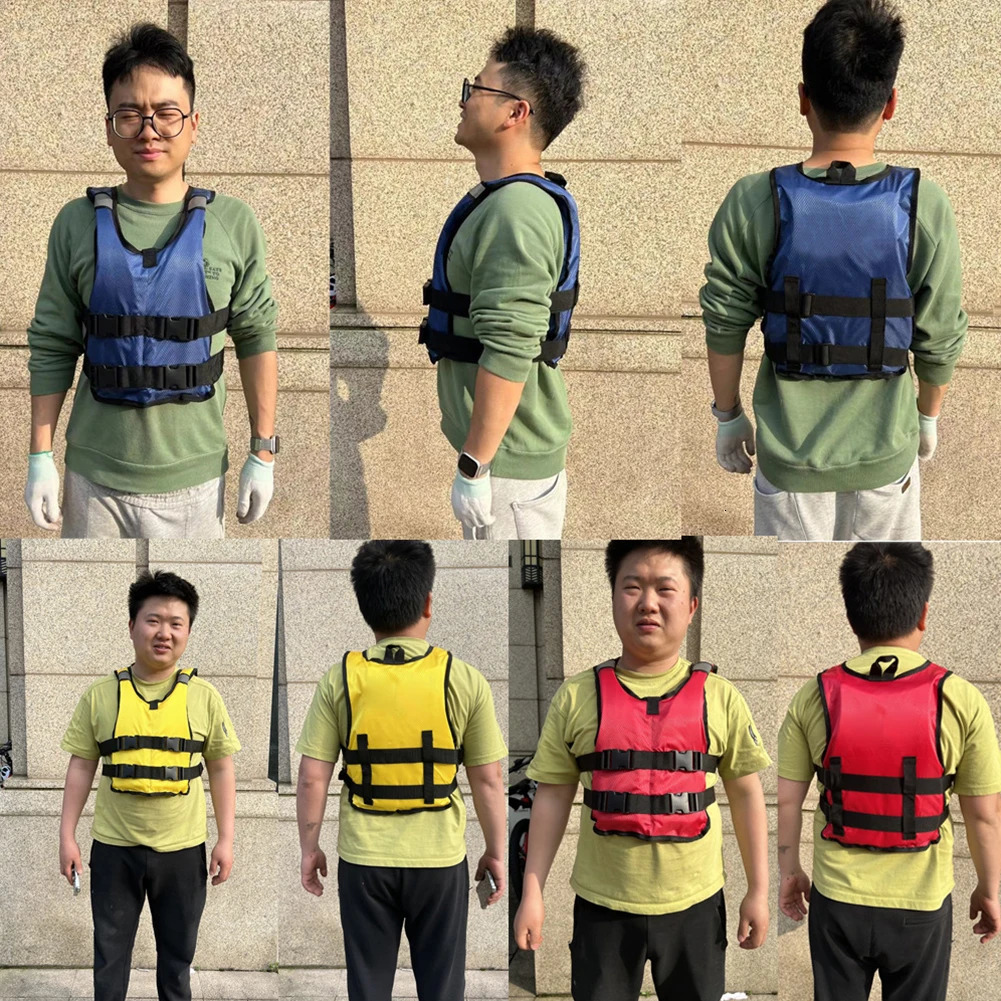 Swimming life jacket kayaking life jacket professional safety vest fishing life vest surfing life vest adult and childrens life vest 250409