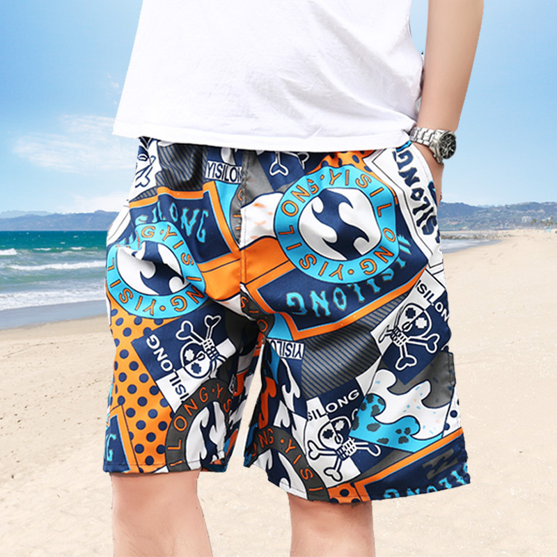 2025 New Designer Men Shorts Beach Swimming Loose Casual Shorts Sports Men Five Piece Pants Quick Drying New Large Shorts