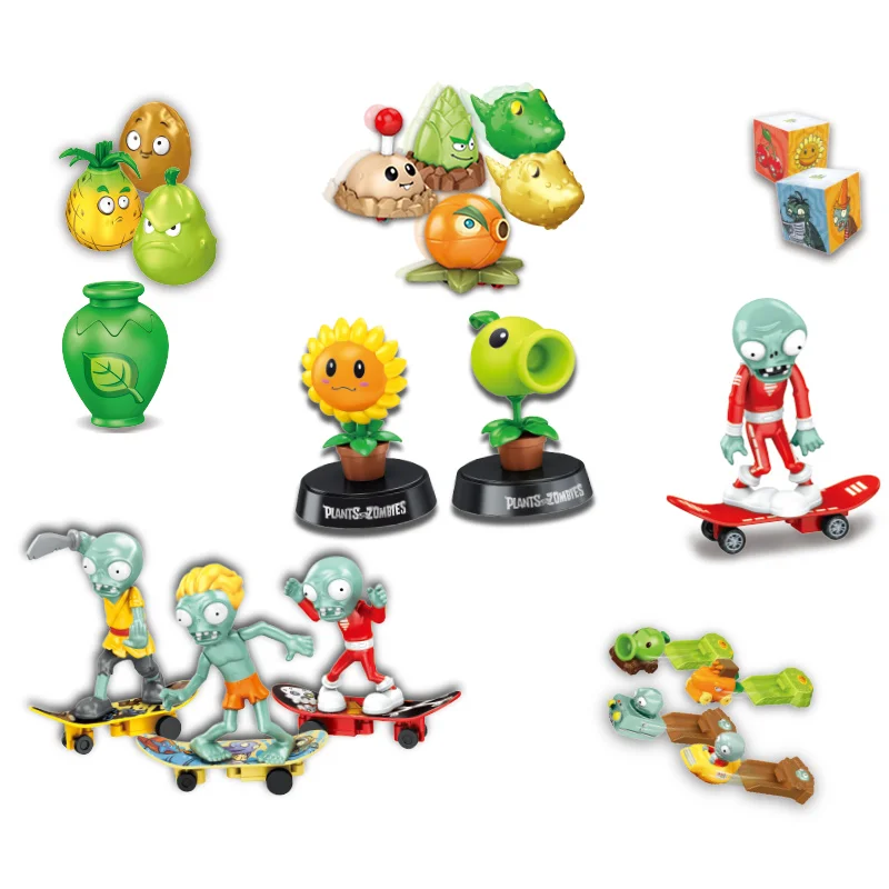 Plants vs. Zombies 2 Blind Box Cave Fun Toy Set Action Figures Fun lottery blind box Ornaments Party Sweepstakes Game Kid Gift