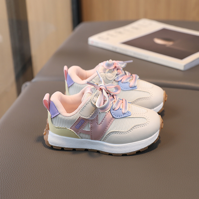 2025 New Baby Girls Boys Casual Soft Bottom Non-slip Breathable Walkfashion Outdoor Fashion Kids Sneakers Children Sports Shoes W0163XJ250701 XJ260303