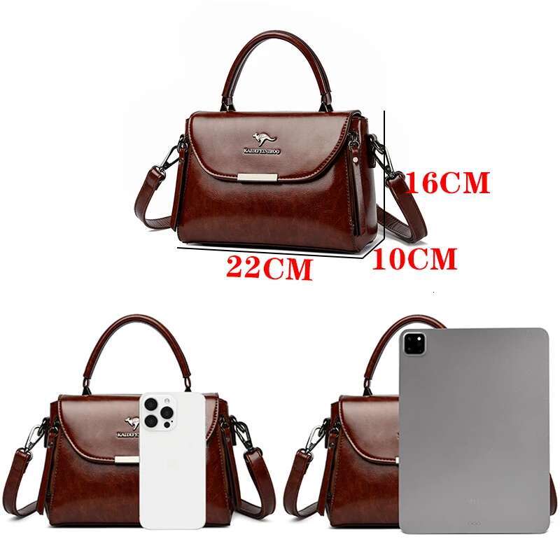 Fashion Trend Retro Women's Handbag High Quality Soft Leather Womens Wallet Small Square Bag Famous Female Crossbody Bags