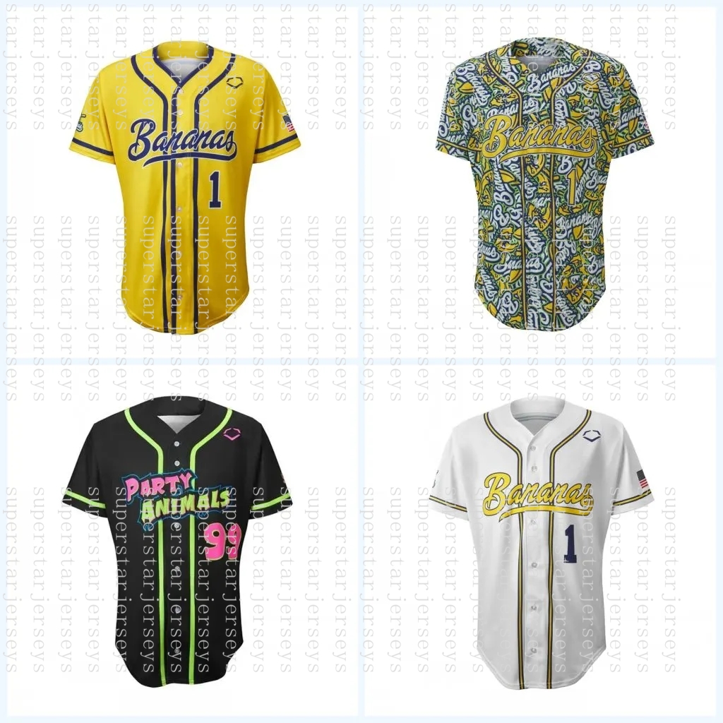 Bananas Olson 8 Phillips 29 Rac 15 Baseball Jersey Customized Jerseys For Mens Women Youth