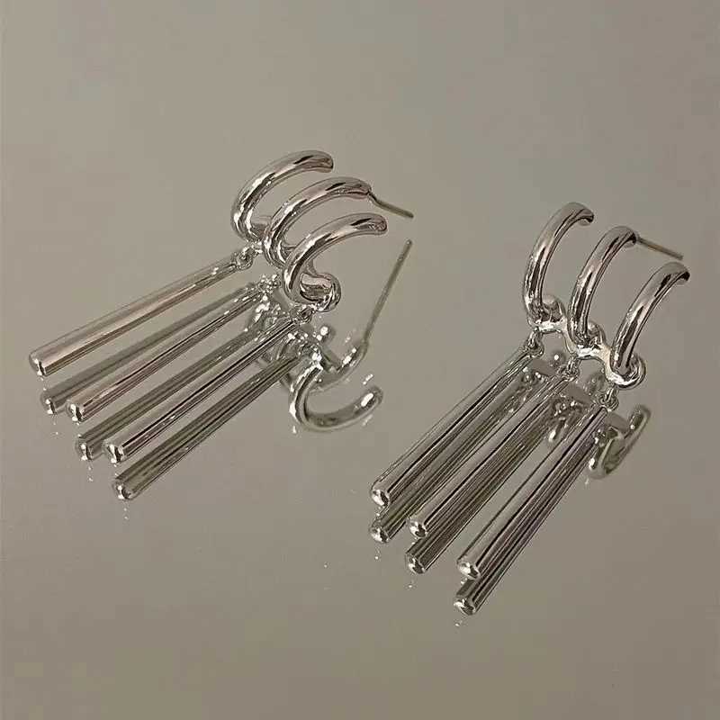 1Pair One Piece Zoro Anime Earrings Women Men Cosplay Earrings Piercing Jewelry Fashion Fake Triple Earring Dangle Long Earing Z250408