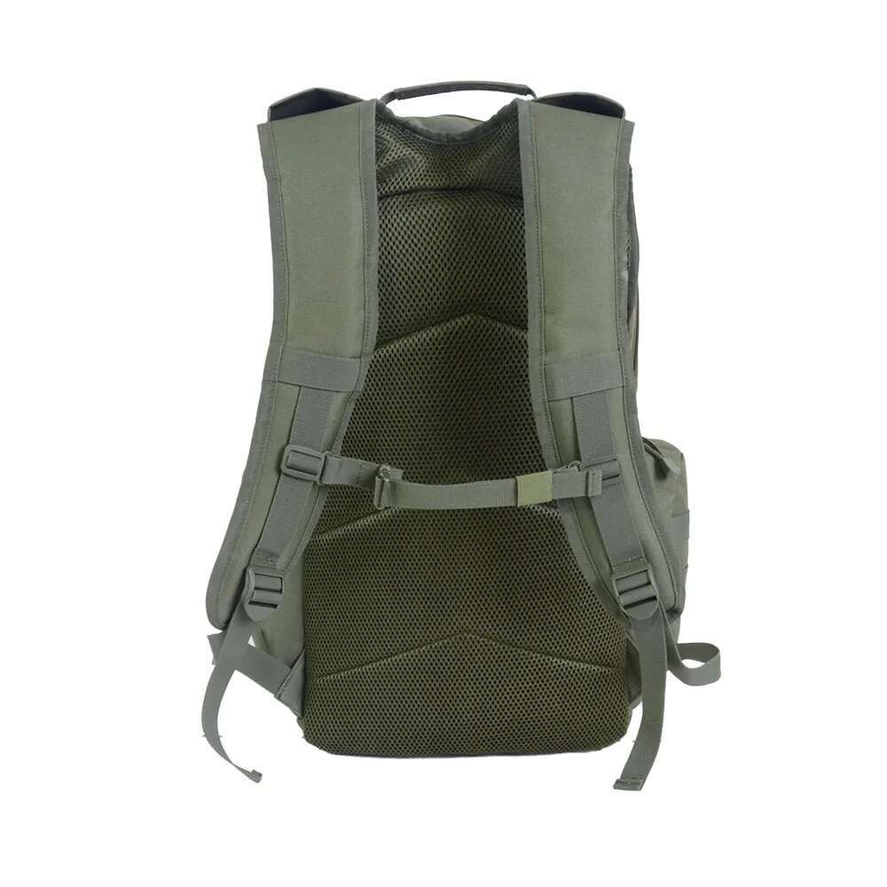 Outdoor New Camping Hiking 45L Large Capacity Shoulder Men Tactical Camouflage Flat Shark Backpack