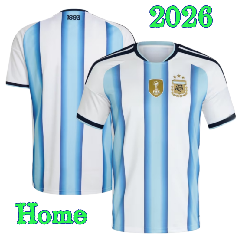 2026 Argentina Soccer Jerseys. MAC ALLISTER DYBALA DI MARIA GARNACHO DE PAUL LO CELSO J.ALVAREZ Football Shirt .2025 2026 homes aways Mens and special uniform