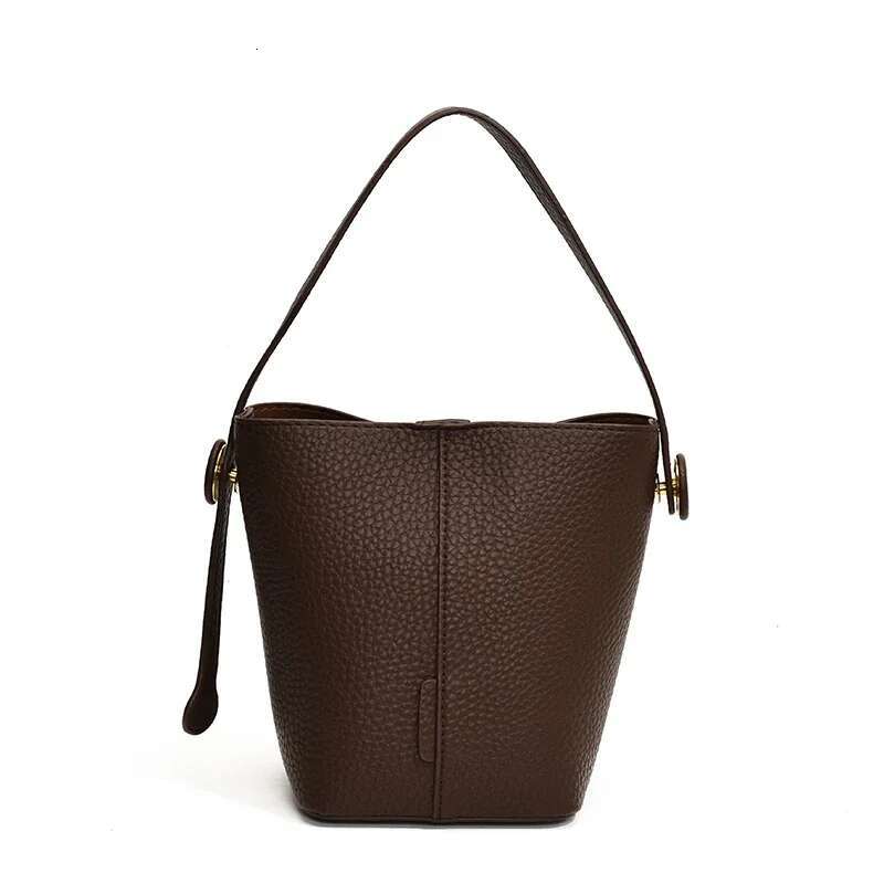LEFTSIDE Small PU Leather Shoulder Bags For Women 2024 Y2k Fashion Trend Female Bucket Crossbody Bag Lady Handbags And Purses