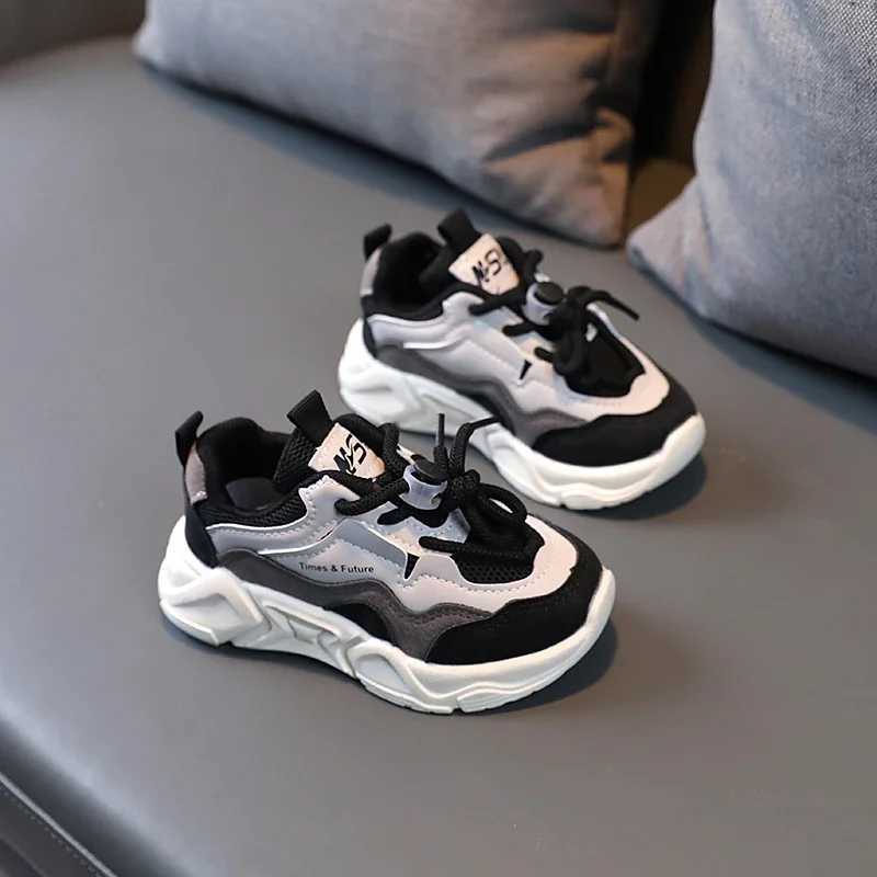 Neutral childrens casual shoes suitable for little boys girls toddlers childrens sports running sports shoes breathable classic fashion X250409