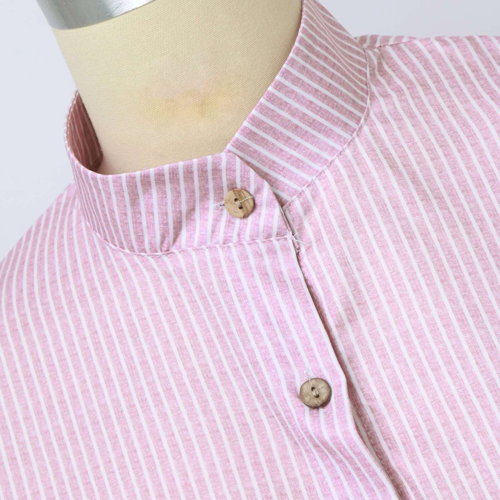 Dongdumaoyi Womens Solid Color Large Loose Round Neck Funny Printed Long Sleeved Shirts Summer Fashion Elegant Button Chic Blouse T Shirt