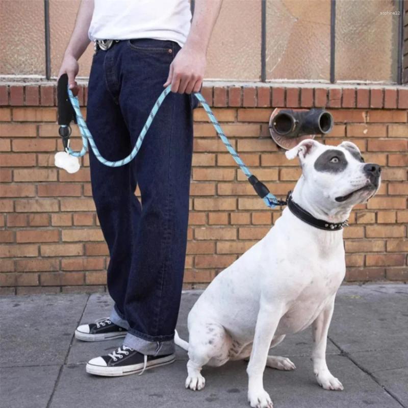 150cm Strong Dog Leash Pet Leashes Reflective Small Medium Large Drag Pull Tow Golden Retriever Big Supplies
