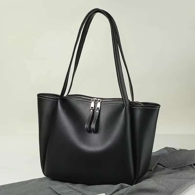 Tote Bag Women's Handbags Capacity Soft Leather Shoulder Large Bags For Women
