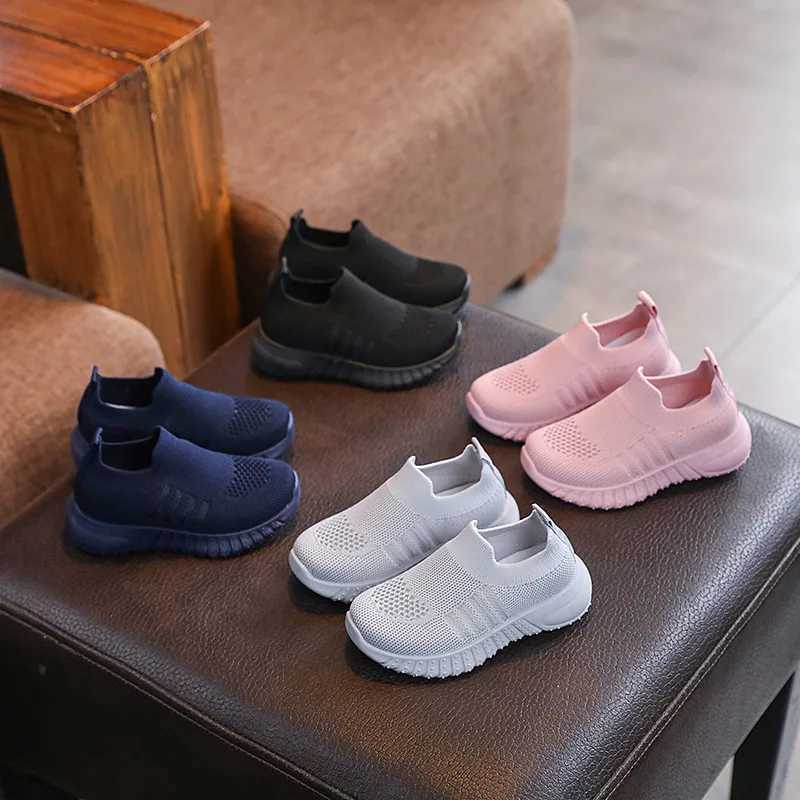 Baby Fashion Casual Shoes Girls Sports Shoes Breathable and Soft Botton Anti slip Boys Shoes 1-6 Year Old Childrens Walking Shoes X250409