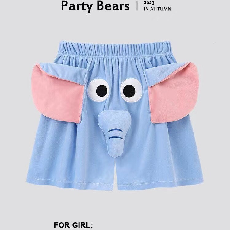 2025 New Designer Shorts New Cartoon Shorts Cute Funny Ugly Fish Embroidery Shorts Children Coral Fleece Casual Sleeping Pants