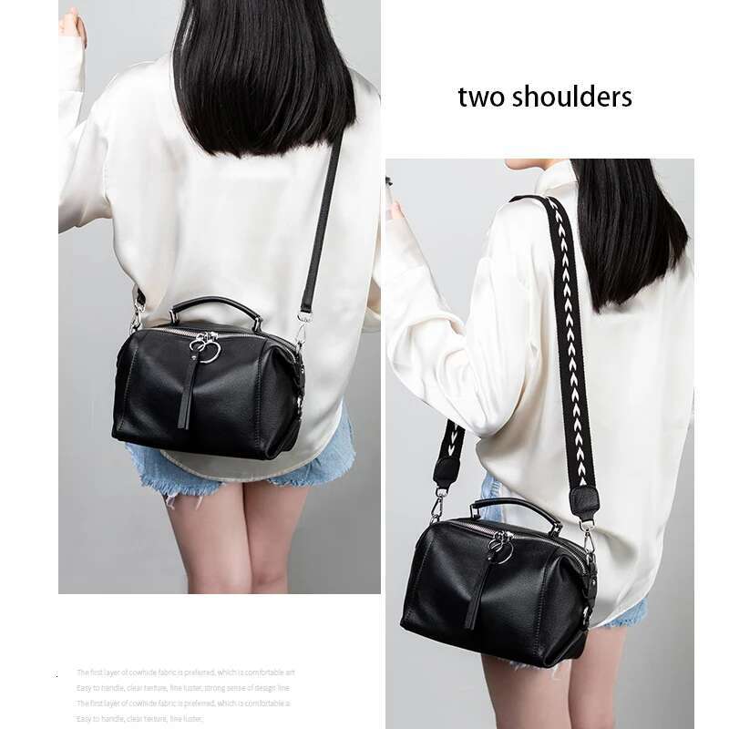 Genuine Women's Single Shoulder Crossbody Soft Leather Small Bag