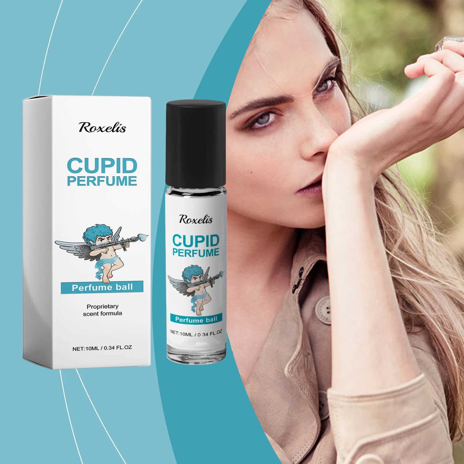 Roxelis 10ml Cupid Cologne perfume Roller Ball Lasting Fresh Charm Wrist Ear Charm Mens Style perfumeXJ250409