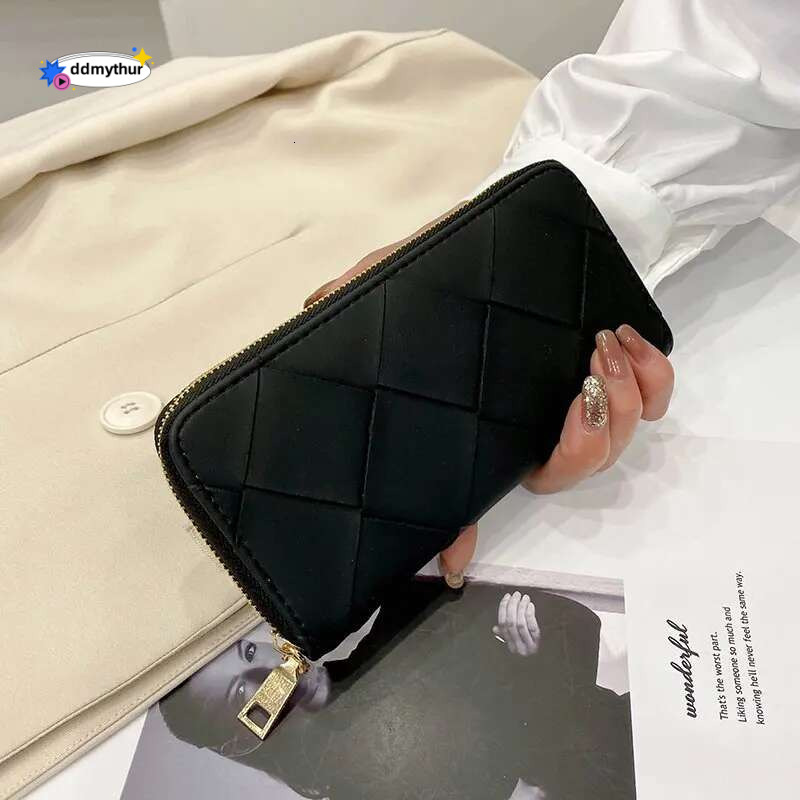 High Quality Long Women Purses Coin Purse Card Holder Wallets Female Clutch Money Bag PU Leather Wallet ddmythur