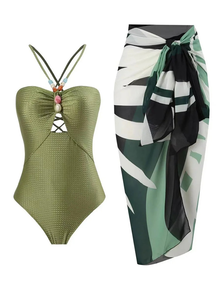 swimsuit onepiece and string style ventilated ski mats sexy womens summer beachwear 250409