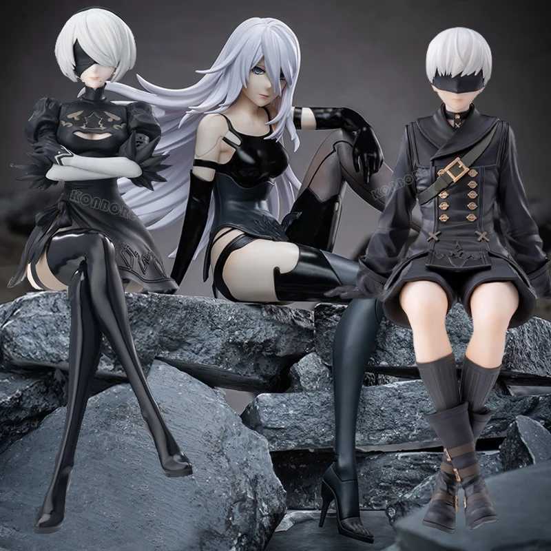 Nier Automata 2B Anime Girl Figure Nier Yorha No.2 Type B Action Figure Automata Ver1.1a 9S/A2 Figure Sexy Model Doll Toy Gift X250409