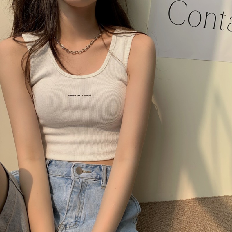 25S Designer Women s T shirt Small Vest Multifunctional Summer Slimming Beautiful Back Design Strong Sense Suitable For Fashion Niche Outdoor Sports S