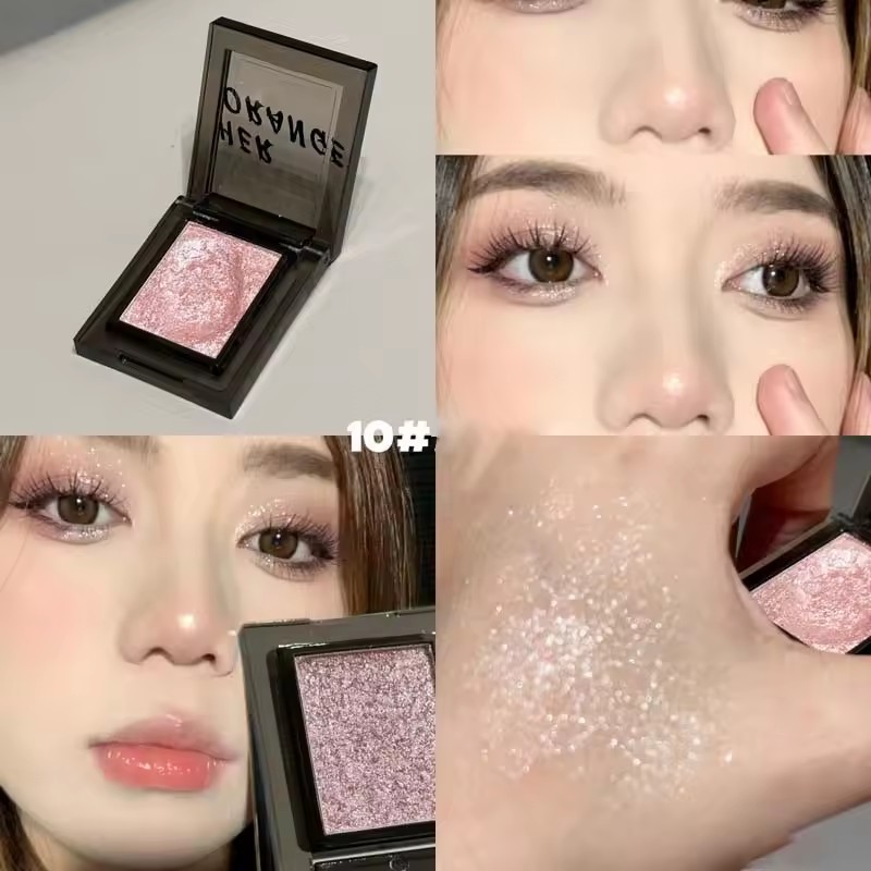 17 Colors Smoky Matte Blue Eye Shadow Metallic Mini Monochrome Eyeshadow Palette Pearl Glitter Earth Grey Multicolor Eyes Makeup