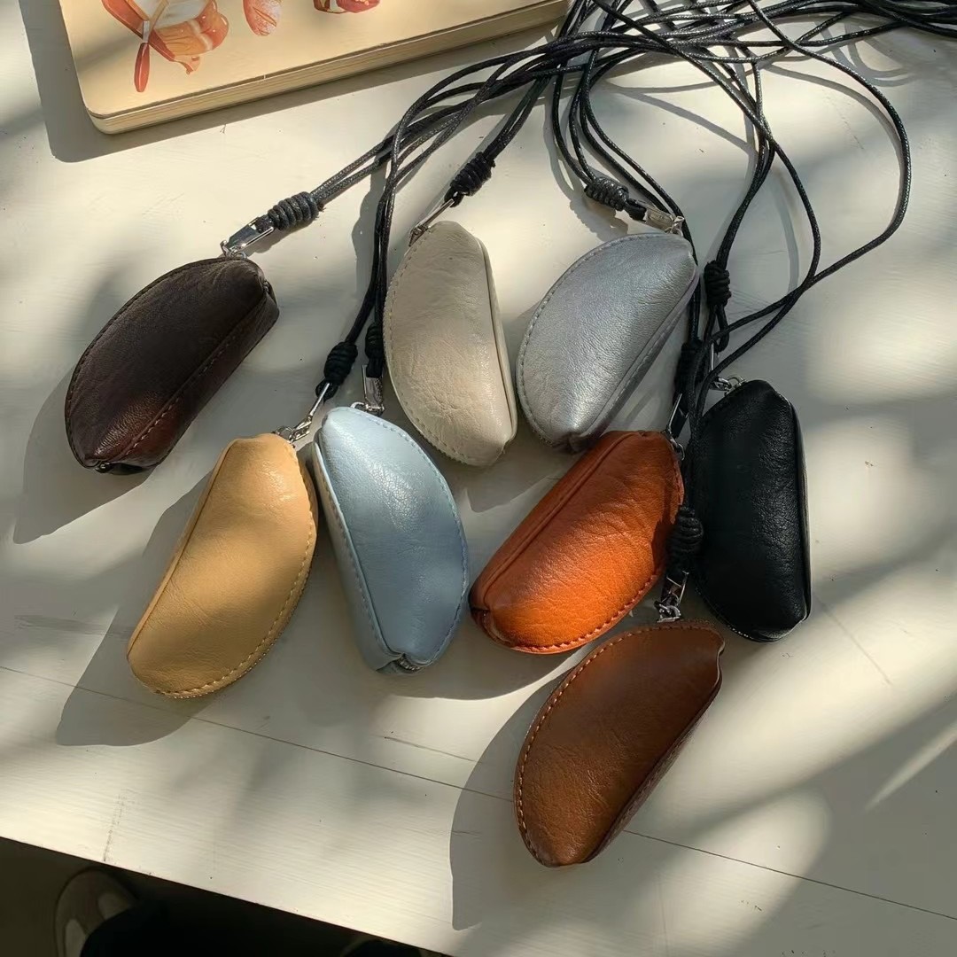 New Mini Change Bag Portable Simple Fashion Versatile Leather Shoulder Bag