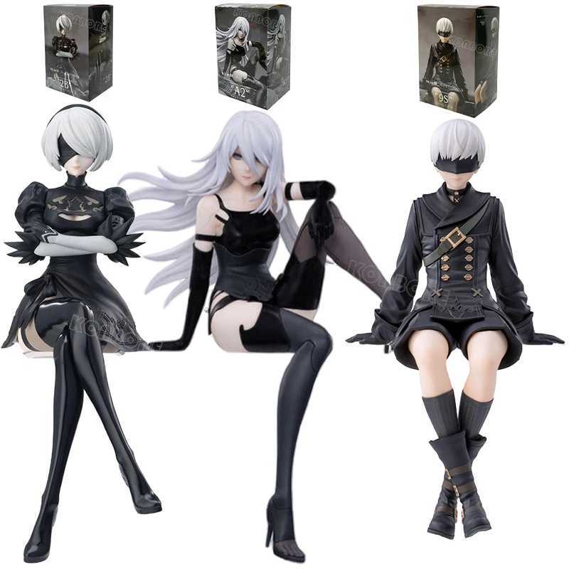 Nier Automata 2B Anime Girl Figure Nier Yorha No.2 Type B Action Figure Automata Ver1.1a 9S/A2 Figure Sexy Model Doll Toy Gift X250409
