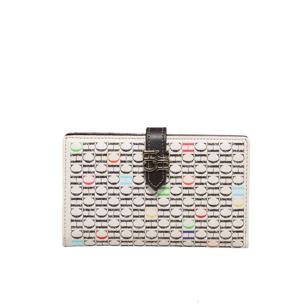 CH Superior Sense Long Large Capacity Card Coin Purse Daily Commuting Fashion Clip Women's Organiser Wallet