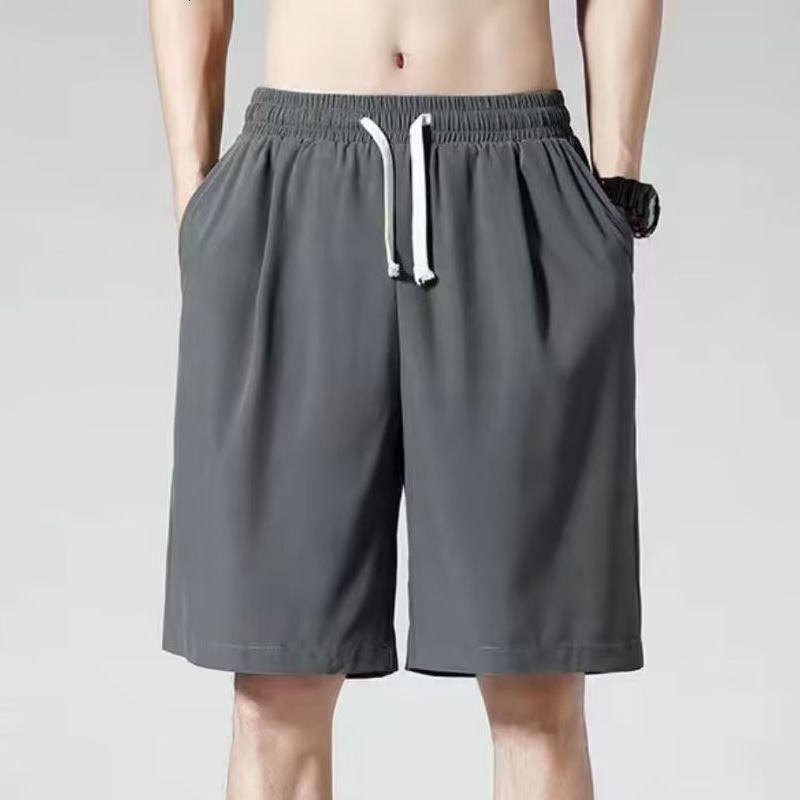 2025 New Designer Men Shorts Summer Thin And Loose Fitting Oversized With Ice Silk Sports Shorts