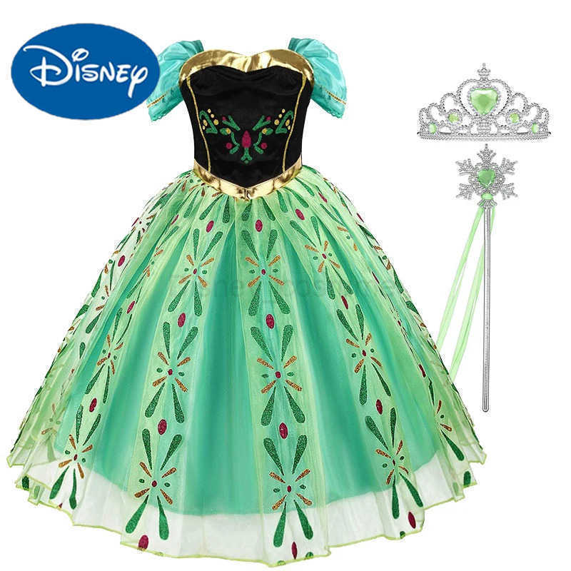Disney Halloween Frozen Elsa Anna Childrens Clothing Fancy Birthday Party Dress Princess Dress Carnival Party Childrens Clothing X2504081