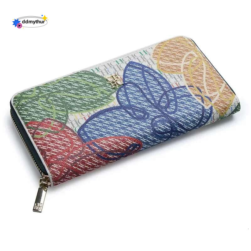Ladies Pattern Printing 2024 New Classic Color Design High Quality Small Standard Wallet Bag ddmythur