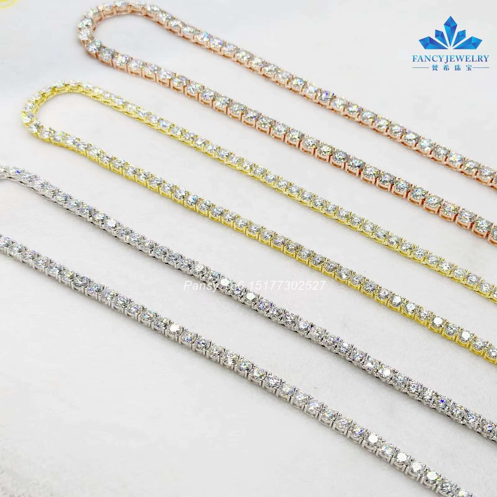 RTS Cheapest Price Cuban Hip Hop Chain D Quality Moissanite 925 Sterling Silver Chain Diamond Tnnis Chain Necklace Bracelet