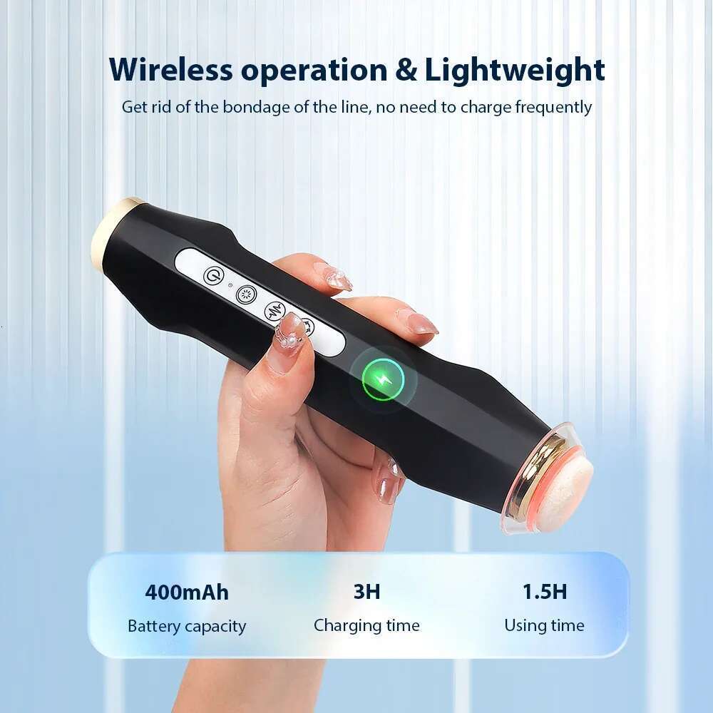 Portable CO2 Oxygen Bubble Rechargeable Facial Cleaning Balance Serum Input Pen Anti-aging Skin Care Beauty Device