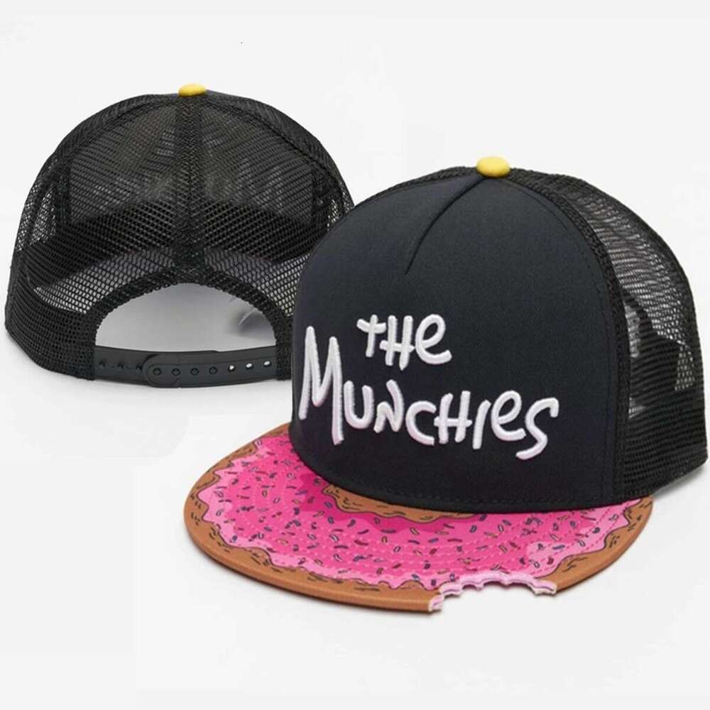 Bent Edge Missing Corner Snacks Munchies Baseball Cap Personalized Male And Female Adult Sunshade Adjustable Sports Hat