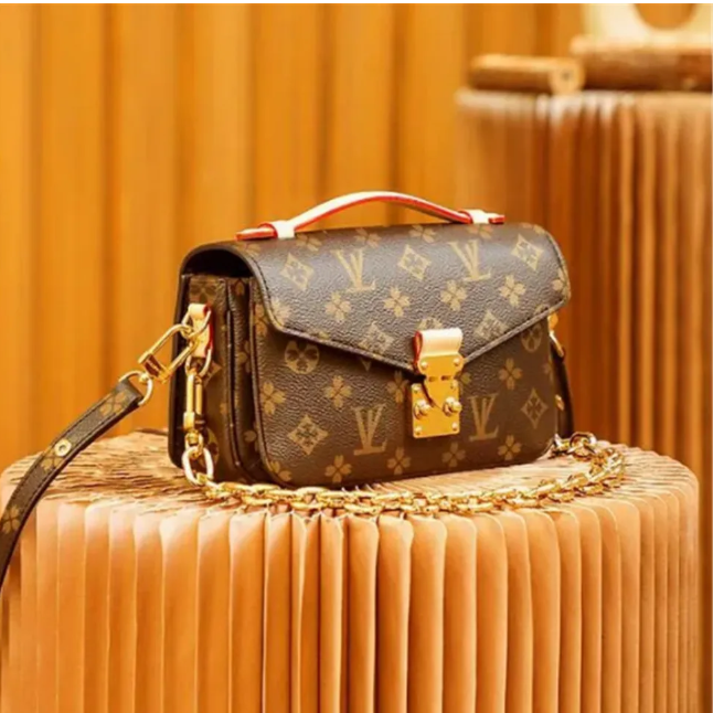 top Fashion women shoulder Postman Women Satchel Shoulder Clutch Cross body genuine leather hobo Chain bag Presbyopic Drawstring Bucket diane