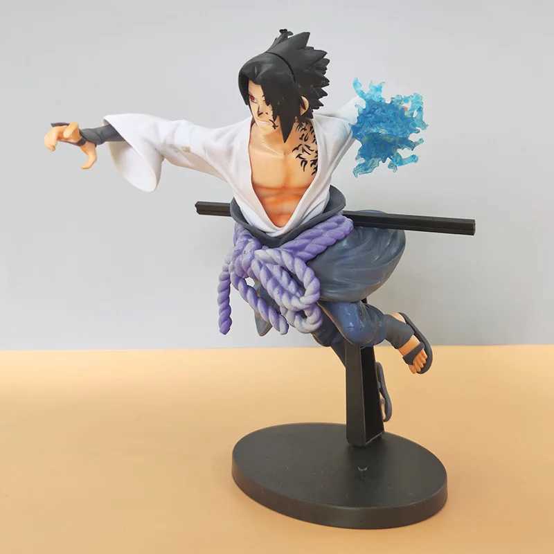 New Arrival Sasuke Anime Action Character Toy 20CM Inland River Cartoon PVC Character Collection Desktop Decoration Model Doll Birthday Gift T250409