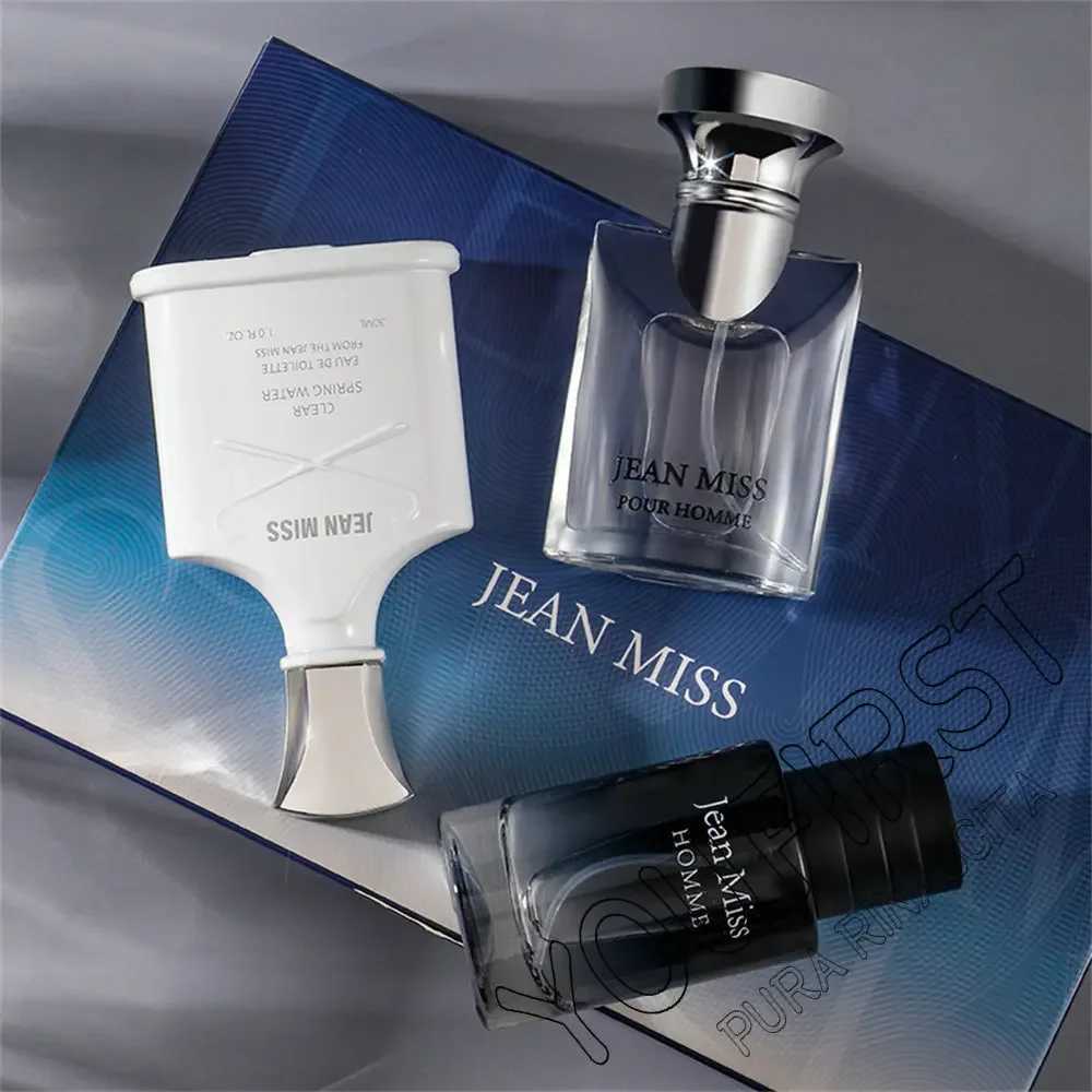 Luxury 90ml perfume mens gift box 3-piece set Cologne Profumo Uomo durable perfume spray pheromone perfume originalXJ250409
