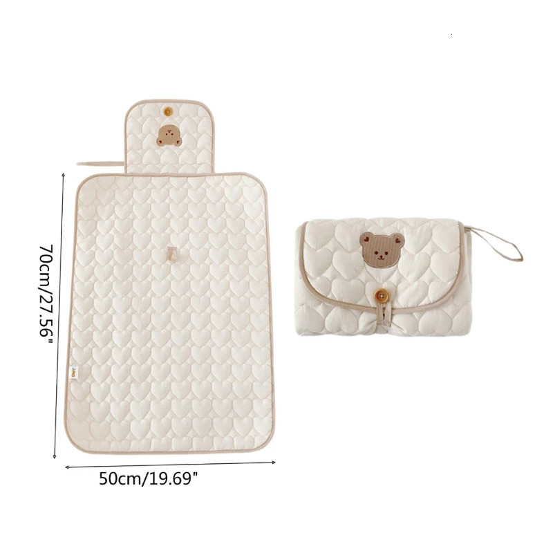 Upgrade Portable Replacement Pad Dialing Clutch Lightweight Baby Dialing Travel Station 250409
