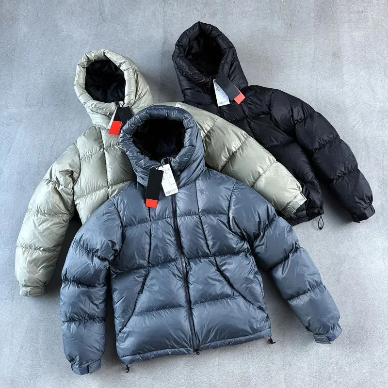 Japanese Goldwin Zipper Hooded Down Jacket Parker Coat Men Women High Quality Winter Thick Keep Warm Windproof Puffer Jackets 251106