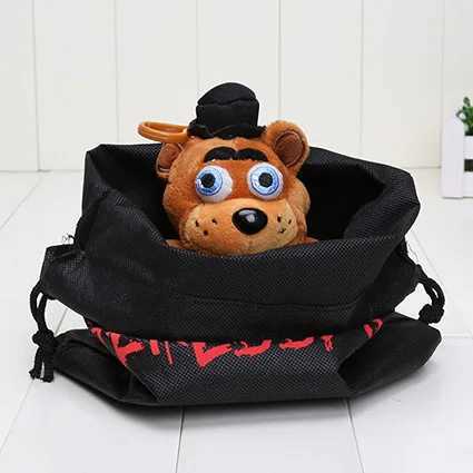 15cm Ted Bear Plush Keychain Cute Fazbear Stuffed Doll Plush Bear Pendant Gift Creative Party OfferXJ250409