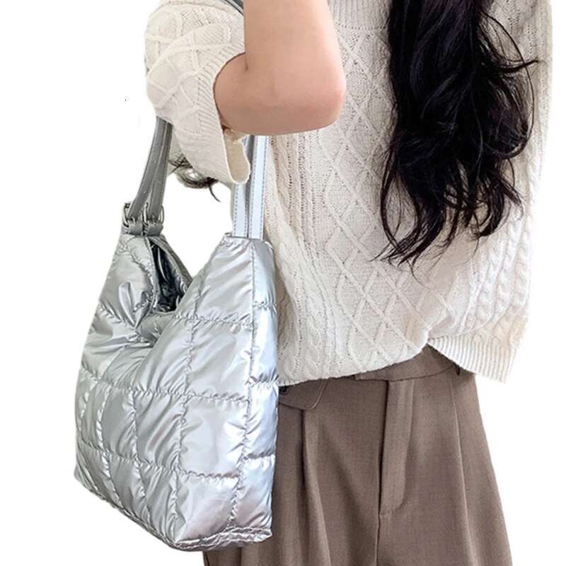 Shoulder For Women Girl Solid Color Handbag Fashion Trendy Shopping Bag 066F