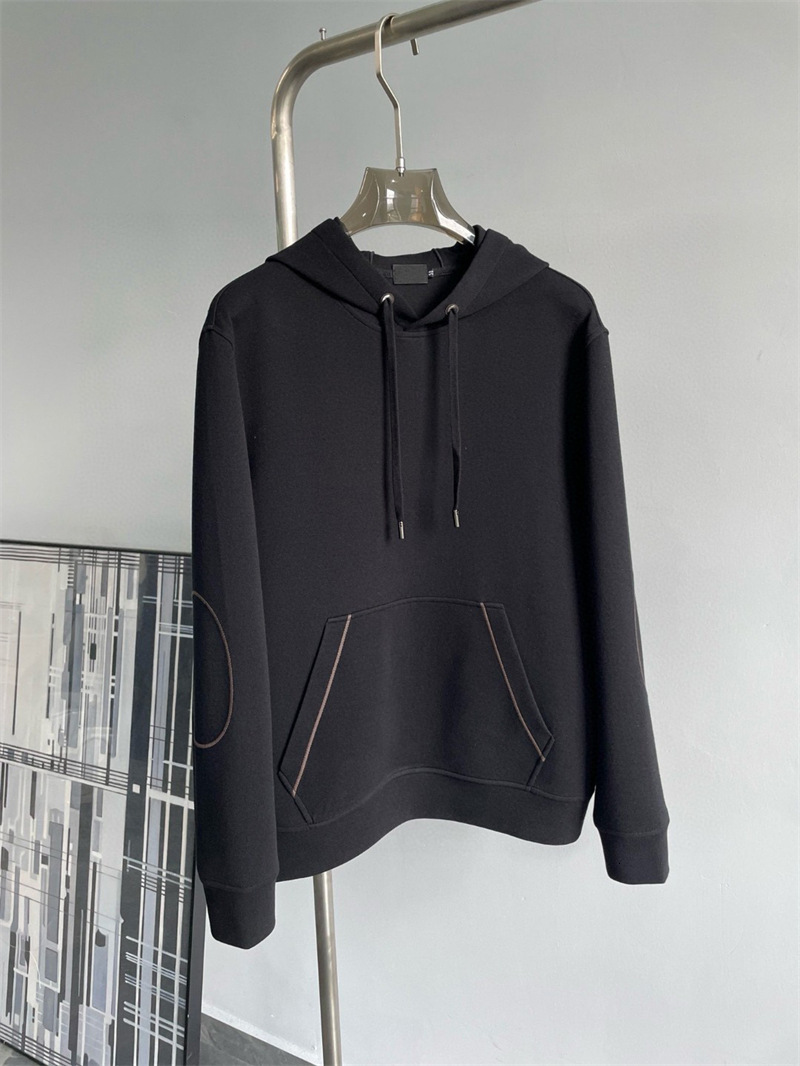 Gaoding 24 New Cashmere Tencel Cotton Blend EZ Men's Drawstring Hoodie Simple Casual Hooded Sweatshirt
